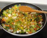 Foto del paso 5 de la receta: Salmón con verduras