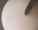 A picture of step 2 of Bhindi Ka Raita.