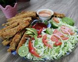Foto del paso 7 de la receta: Fajitas de filete de pescado empanizado