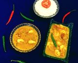 A picture of step 7 of Prawn Dal.