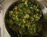 A picture of step 1 of Cabbage and coriander leaves pokoda.