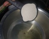 A picture of step 2 of Soji ka hlwaee style halwa.