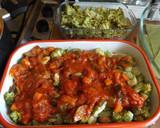 Foto del paso 3 de la receta: Lasaña verde de salchichas y brécol