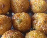A picture of step 2 of Manchurian Pakoras.