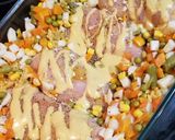 A picture of step 3 of Chicken & Rice Dinner Bake.