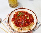 Foto langkah ke 7 dari resep Spaghetti Bolognese.