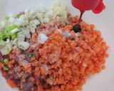 Foto langkah ke 1 dari resep Steam Daging Gulung Sawi Putih.