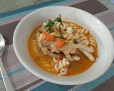 Foto langkah ke 4 dari resep Seblak Ceker Macaroni.