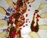 A picture of step 7 of Farali potato basket chaat.