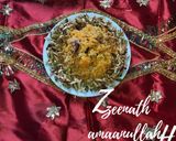 A picture of step 2 of Hyderabadi Meetha Khana.