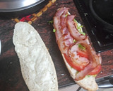 Foto del paso 3 de la receta: Bocadillo de tortilla de papas diferente