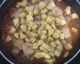 Foto del paso 4 de la receta: Jamoncitos de pollo guisados con verduritas y patatas dado