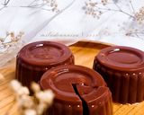 Foto langkah ke 5 dari resep Puding Cokelat Silverqueen.