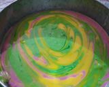 A picture of step 3 of Rainbow Cake.
