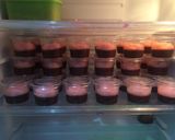 Foto langkah ke 4 dari resep Puding mawar cup.