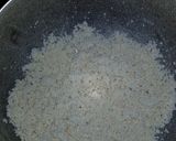 A picture of step 1 of Chhena Poda Pitha.