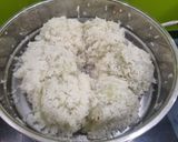 Hình bước làm 8 của món Xôi Khúc/ Xôi Cúc
