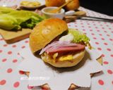 【免揉】~美味家常漢堡的食譜步驟6照片