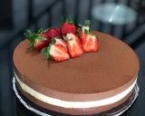 Foto langkah ke 9 dari resep Triple chocolate mousse oreo cake.