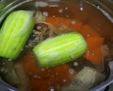 章魚節瓜豬骨湯的食譜步驟3照片