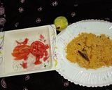 A picture of step 8 of Special Aloo Tahiri 😋👌serve with Raita Wali Salad.
