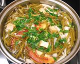 Hình bước làm 2 của món Canh chua rau muống chay