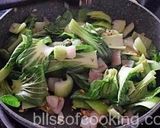 A picture of step 6 of Bok Choy and Tofu Stir Fry.