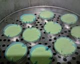 Foto langkah ke 3 dari resep Bolu Kukus Pandan Mekar Kebangetan,,,.