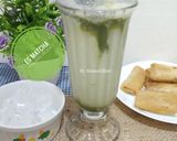 Foto langkah ke 4 dari resep Es Matcha Kelapa Muda.