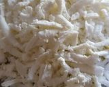 A picture of step 3 of Moong dal cheese cheela.