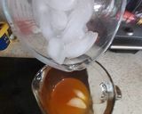 A picture of step 2 of My Iced tea lovely when chilled in the fridge overnight. 🍋☕🧊🥰.