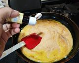A picture of step 4 of Sooji ka halwa.
