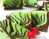 Foto langkah ke 21 dari resep 298. Bolu Kukus Putih Telur Pandan-Coklat.