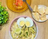Foto langkah ke 4 dari resep Sop Singkong Kuah Soto Lamongan.