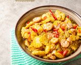 Foto langkah ke 6 dari resep Oseng-Oseng Putren Udang.