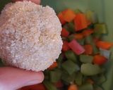 Une image de l'étape 2 de Croquette de fromage poivrons.