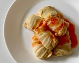 Foto langkah ke 7 dari resep Tahu Sawi Gulung.