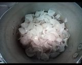 A picture of step 1 of Coconut Navratan Korma with vegetable Idlis.