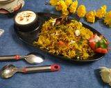 A picture of step 8 of Mix Veg Pulao.