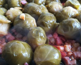 Foto del paso 1 de la receta: Coles de bruselas con jamon y ali oli
