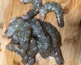 海鮮花椰米粥的食譜步驟1照片