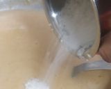 A picture of step 3 of Rajgira halwa.