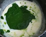 A picture of step 3 of Creamy Spinach Soup.