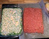 Kartoffel-Hack-Auflauf mit Erbsen Rezeptschritt 5 Foto