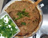 A picture of step 8 of Pav Bhaji.