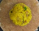 A picture of step 5 of Sprouted Finger Millet Stuff Paratha.