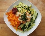 Foto langkah ke 4 dari resep (Seafood) Bimbimbap #diet.