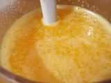 Helados de mandarina al agua
