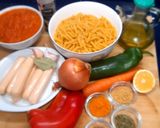 Foto del paso 1 de la receta: Macarrones boloñesa vegano (Sin sal añadida)