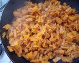 A picture of step 3 of Kumror Chenchki Pumpkin Stir fry.
